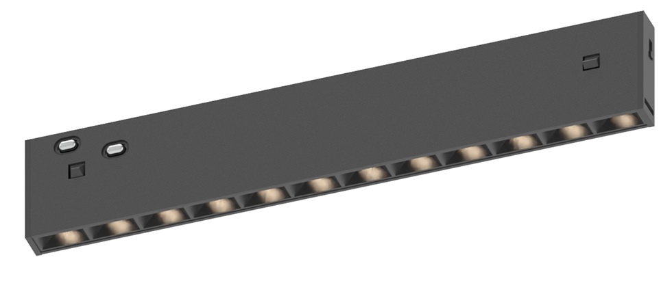 Magnetic louvre light