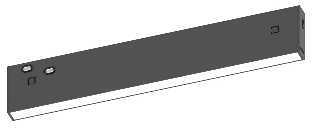 Magnetic linear light module