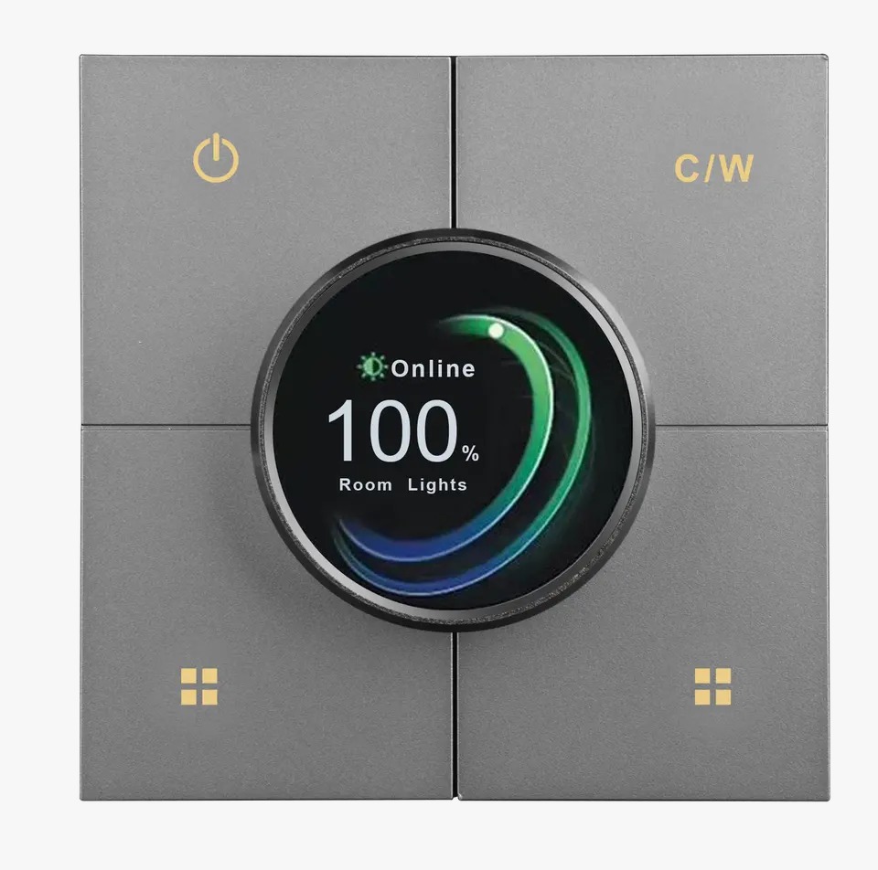 Smart scene dimming knob