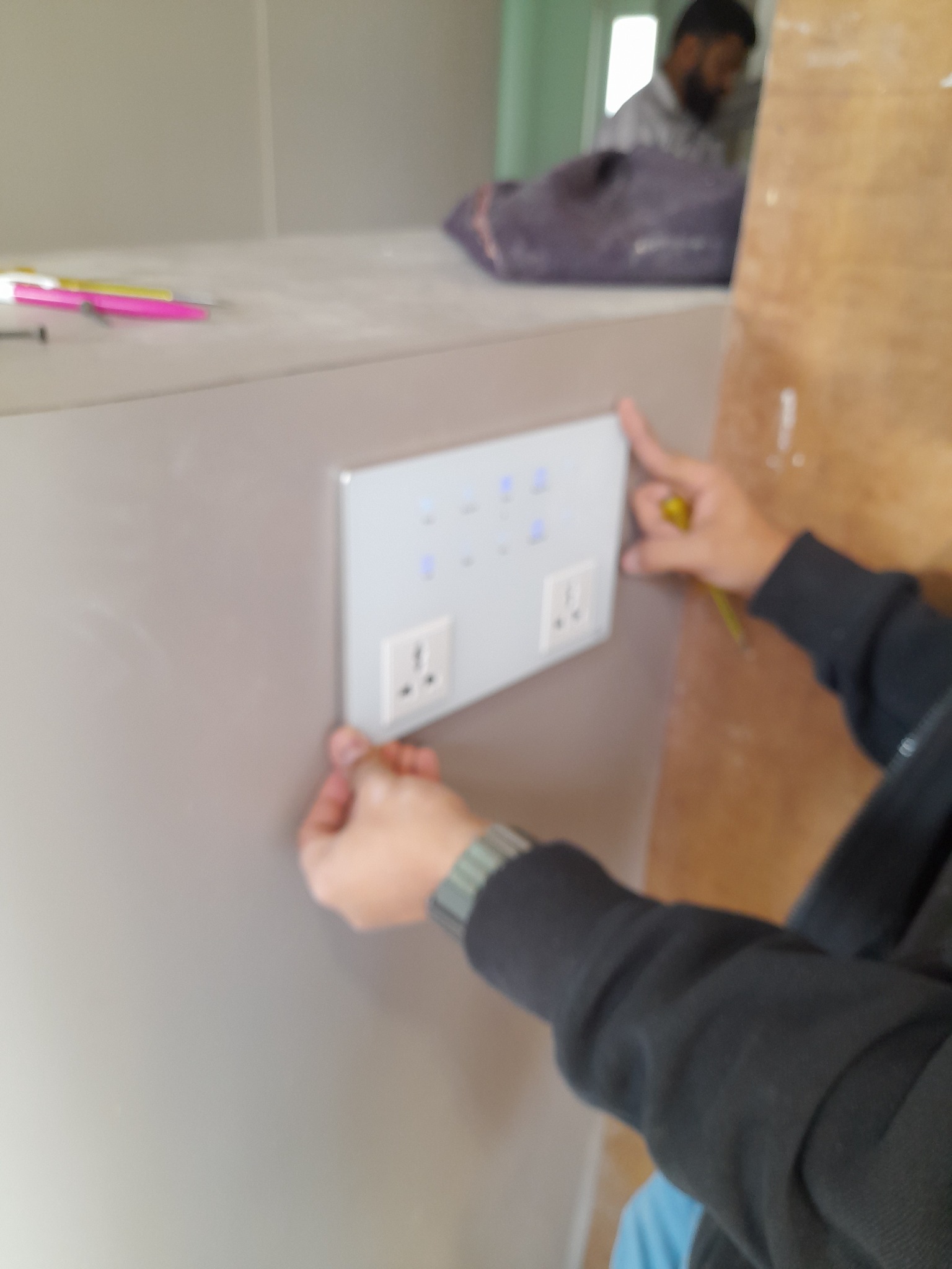 Smart lighting installation