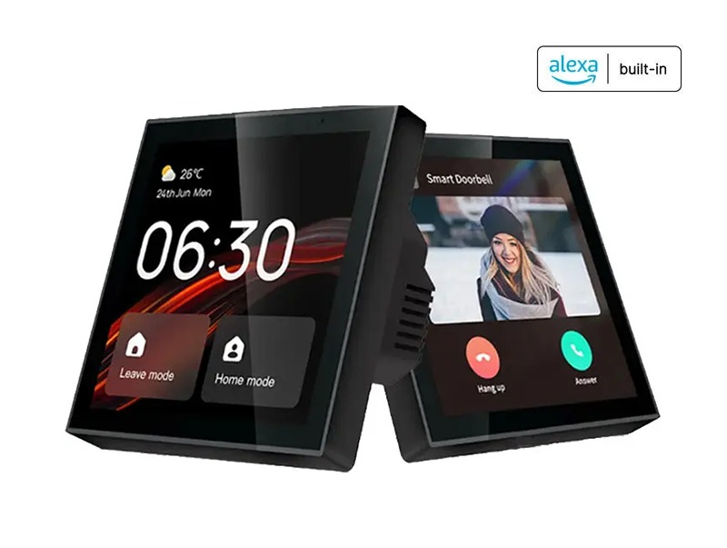 Smart touchscreen with Alexa built in